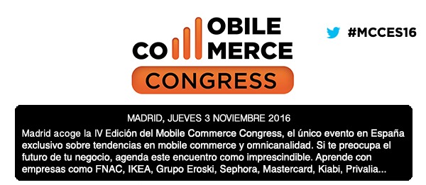 Mobile Commerce Congress ofrece un código de descuento para socios de la CEC