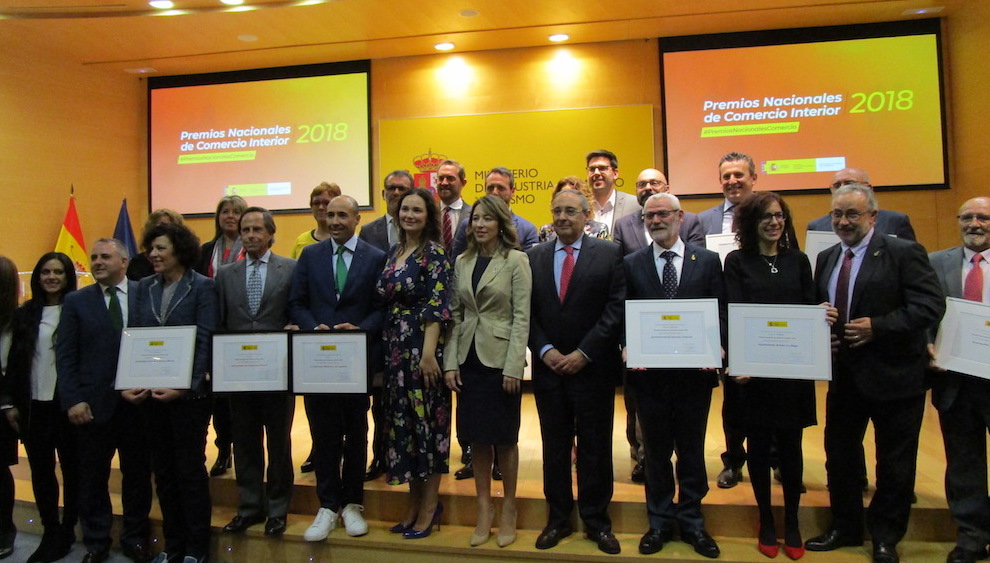 El Ministerio entrega los Premios Nacionales de Comercio Interior 2018