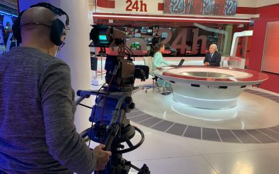 «Facturamos un 40% menos» Pedro Campo en «La tarde en 24h» de RTVE