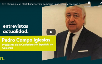 «Pedimos a los consumidores que apuesten por los comercios de su entorno» Pedro Campo, en Negocios TV