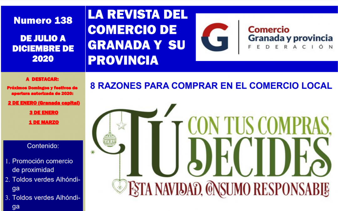 Revista «Comercio Granada» nº138