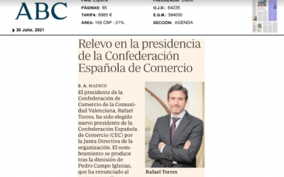 ABC: «Relevo generacional en la Confederación Española de Comercio»