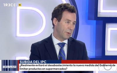 «Hay que tomar control en la subida de precios y pensar a largo plazo» Carlos Moreno – Figueroa en 13TV